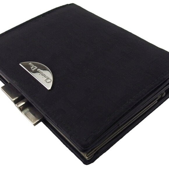 Dior purse wallet trotter canvas x leather Authentic Used - Picture 5 of 11